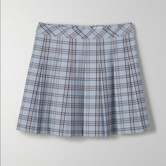 ARITZIA PLAID MINI SKIRT - Picture 1 of 3